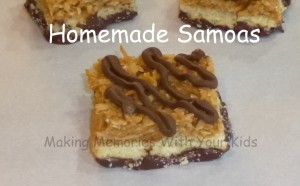 samoa cookie bars