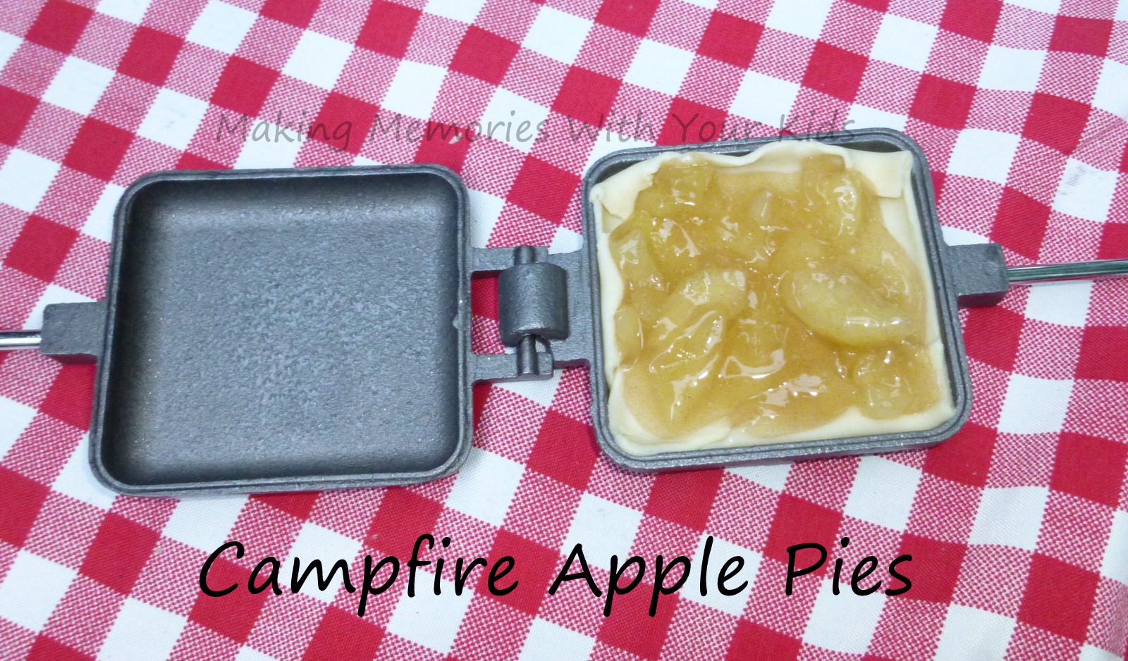 How to Make Pie Iron Apple Pies Over the Campfire - Life Love Larson