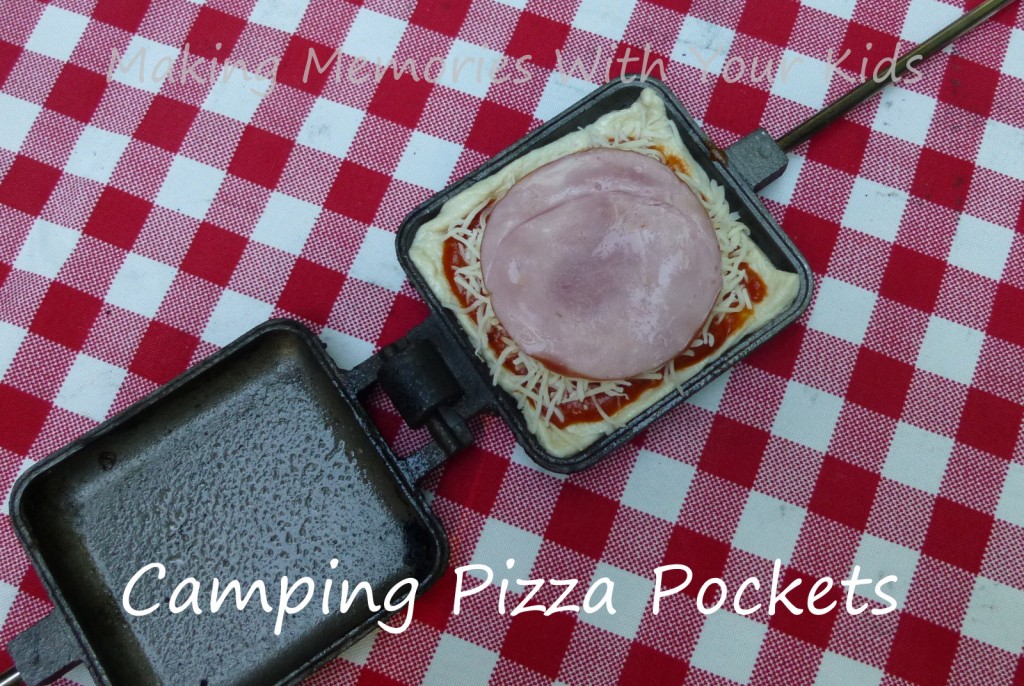 camping pizza pockets
