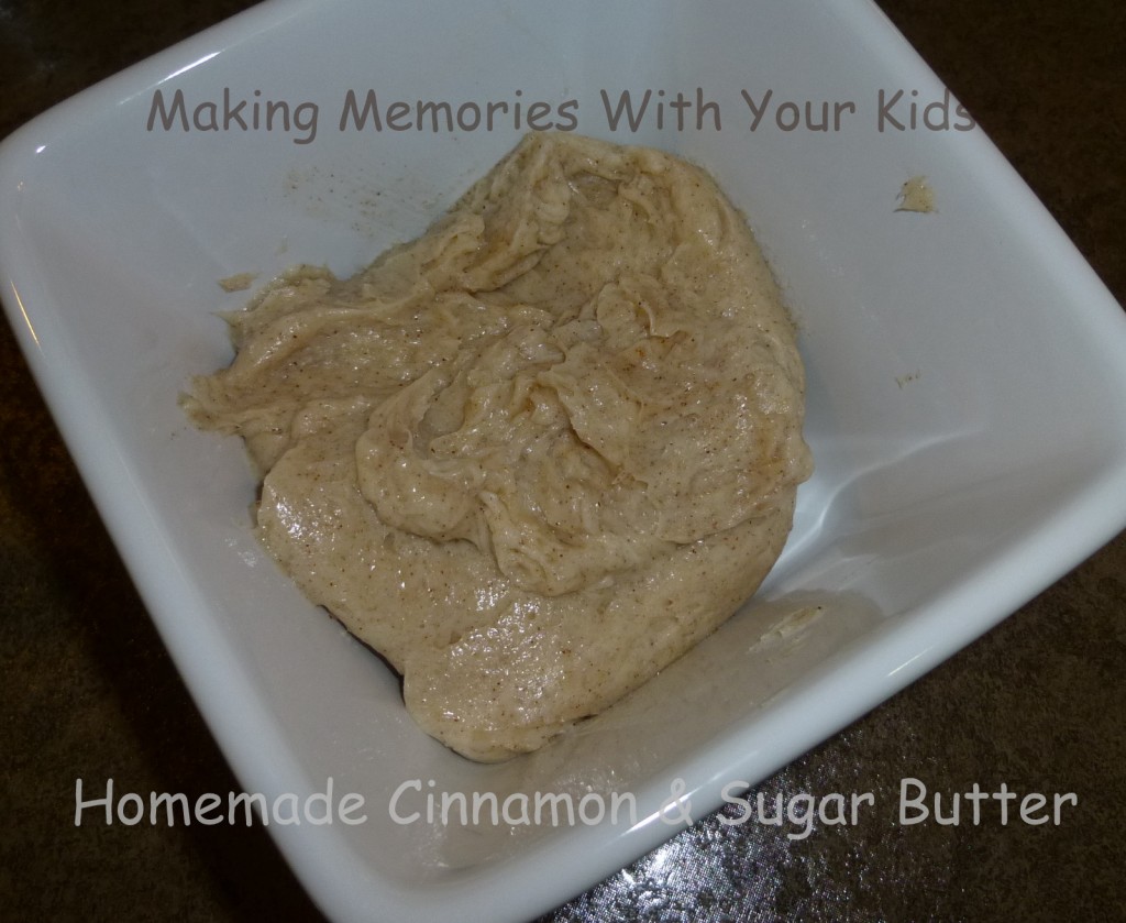 cinnamon and sugar butter