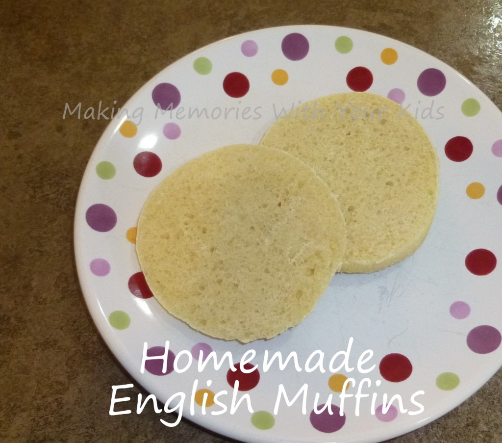 homemade english muffins