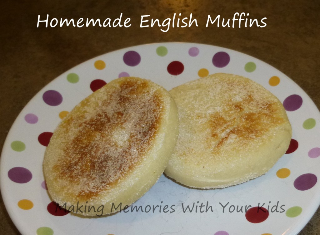 homemade english muffins