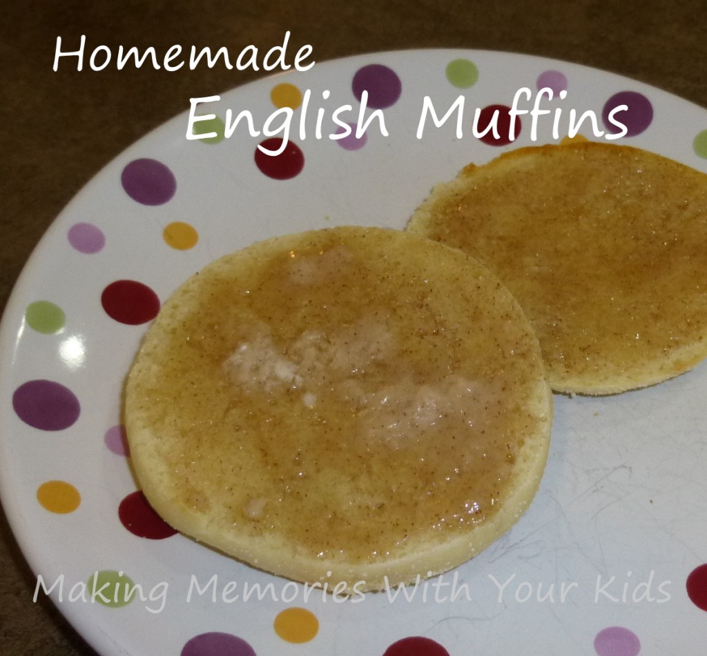 homemade english muffins