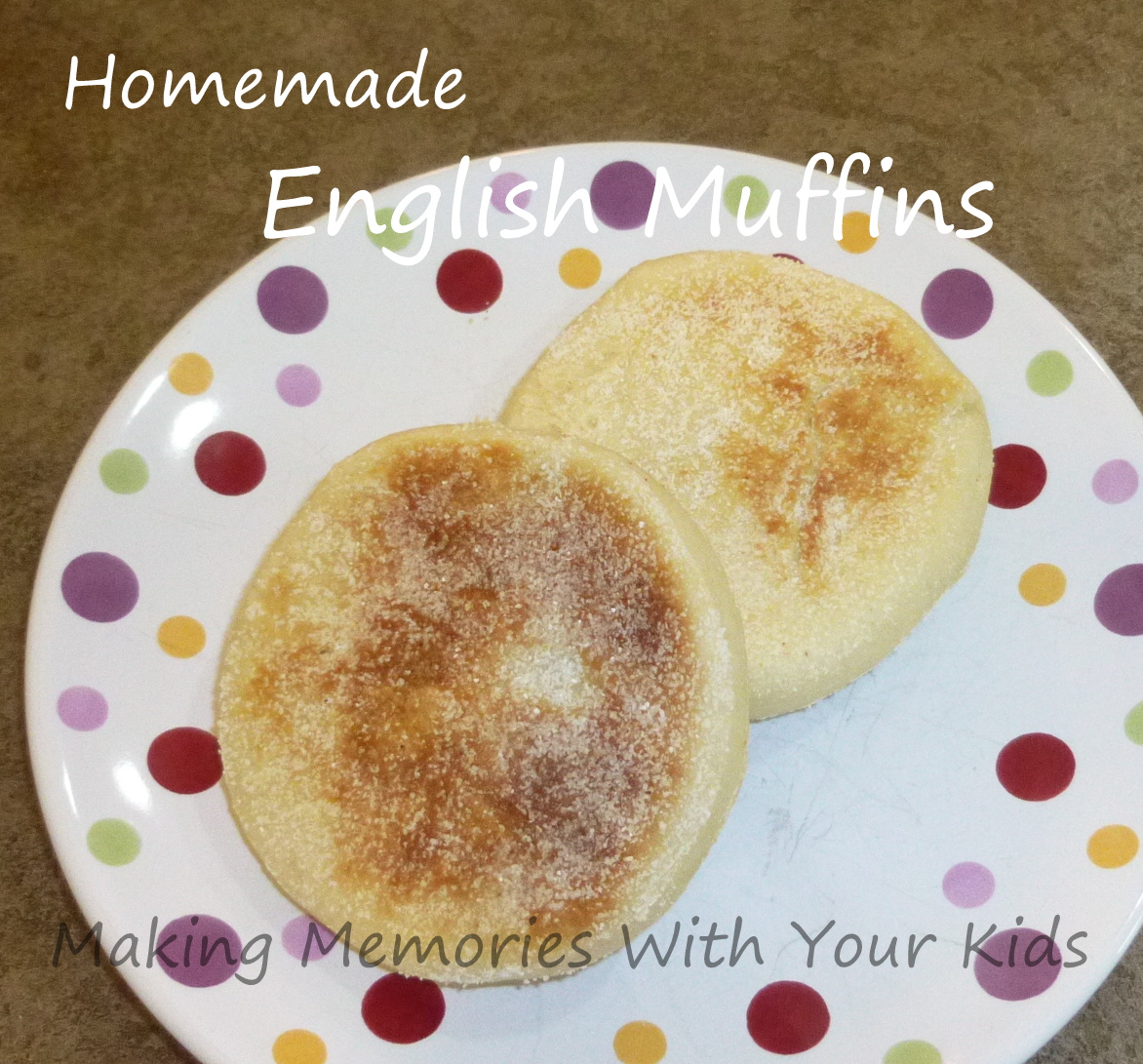 Homemade English Muffins (in a Bread Machine)