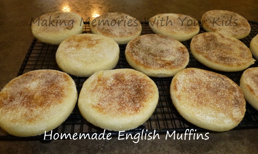 homemade english muffins