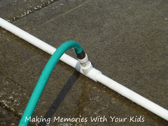 Hose Connector Making Memories With, Garden Hose To Pvc Connection