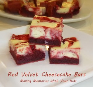 Red Velvet Cheesecake Bars