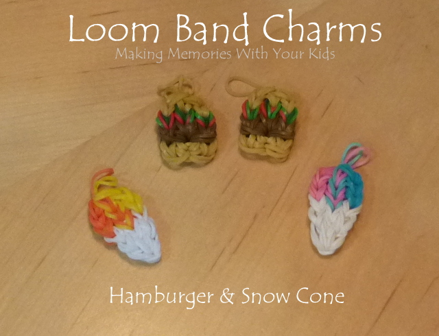 rainbow loom snake charm