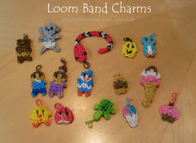 Made By Rainbow Loom Charms Charts