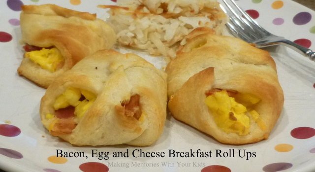 Bacon, Egg, and Cheese Crescent Rolls Recipe