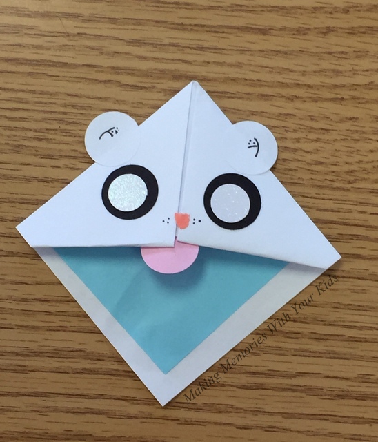 DIY Fun Corner Bookmarks for Kids - Making Memories With Your Kids