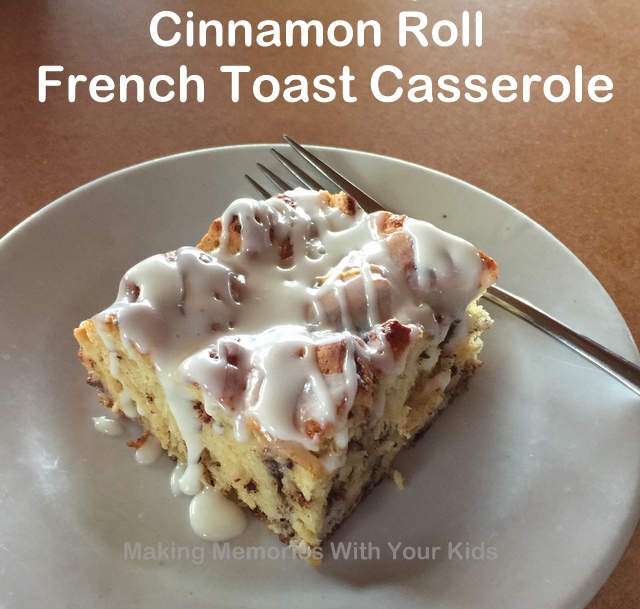 cinnamon roll french toast