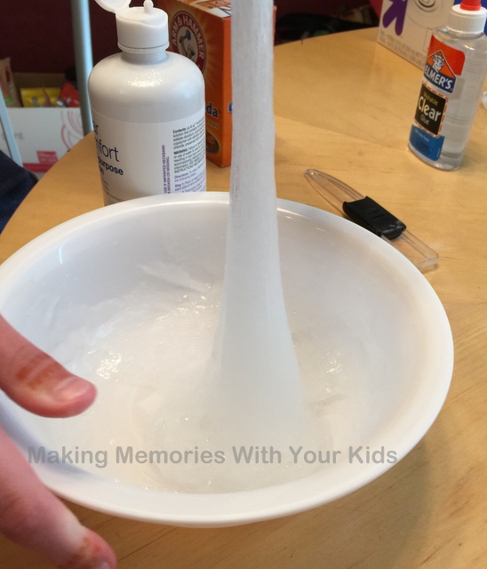 Glass Slime AKA: Clear Slime - Making Memories With Your Kids