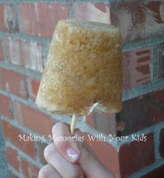 REAL Rootbeer Float Popsicles