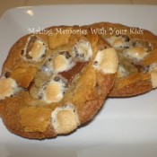 chocolate chip s'more cookie