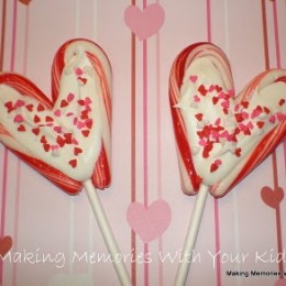 Valentine Heart Lollipops