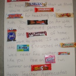 A Sweet Teacher Gift