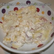 chicken cordon blue casserole