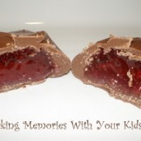 chocolate covered raspberry jellies