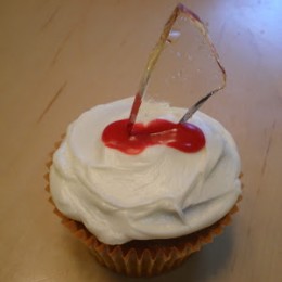 Gory Cupcakes for Halloween