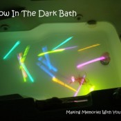 glow in the dark bath