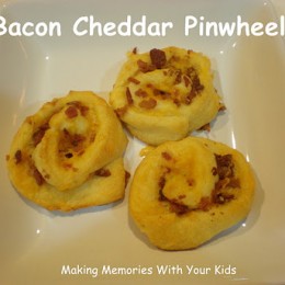 Bacon Cheddar Pinwheels
