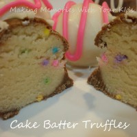 cake batter truffles