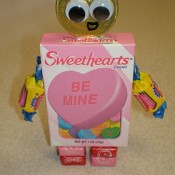 valentine candy robots