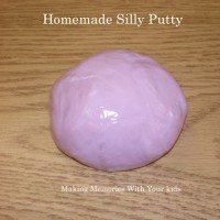 homemade silly putty