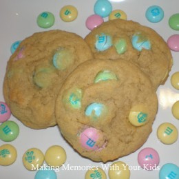 M & M Pudding Cookies