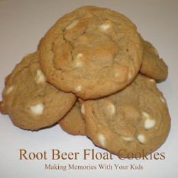 Root Beer Float Cookies
