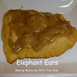 Elephant Ears or County Fair Fried Dough