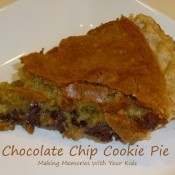 chocolate chip cookie pie