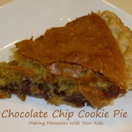 Chocolate Chip Cookie Pie {Secret Recipe Club}