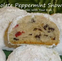 Chocolate Peppermint Snowballs {Secret Recipe Club)