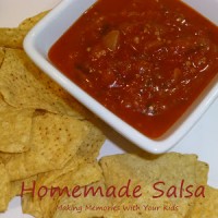 homemade salsa