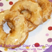 old fashioned sour cream donuts