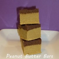 no bake peanut butter bars