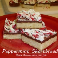 peppermint shortbread