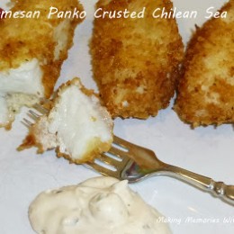 Parmesan Panko Crusted Chilean Sea Bass
