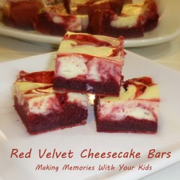 Red Velvet Cheesecake Bars