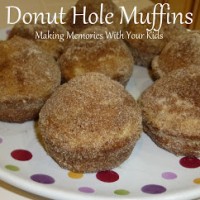 donut hole muffins