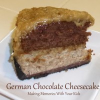 german chocolate cheesecake