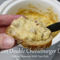 bacon double cheeseburger dip