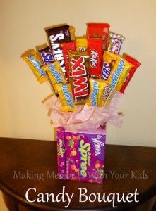 candy bouquet