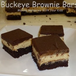 Buckeye Brownie Bars