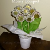 money bouquet