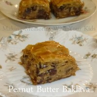 peanut butter baklava