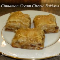 CInnamon Cream Cheese Baklava