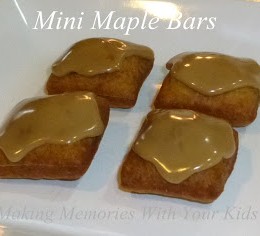 Mini Maple Bars
